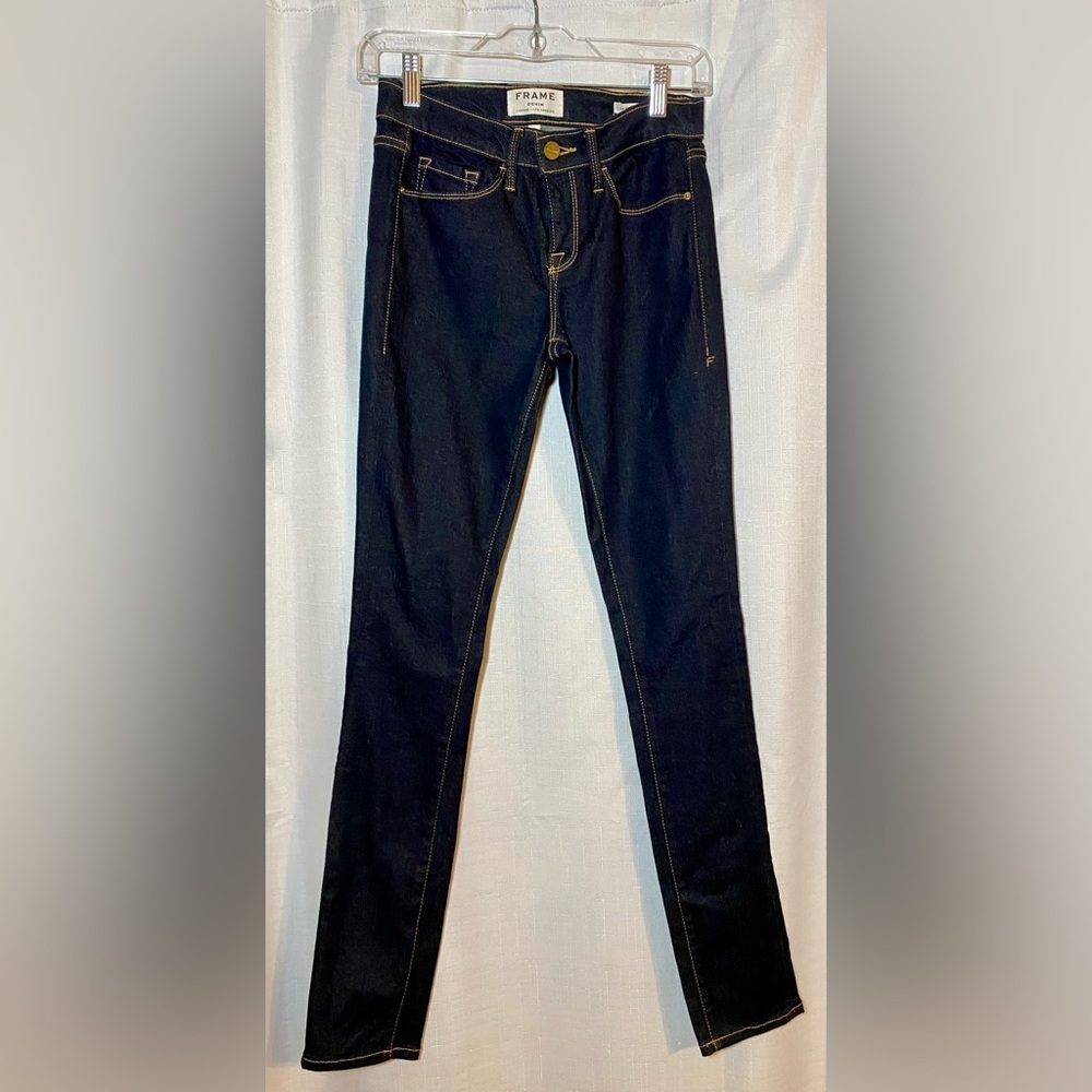 Frame dark wash Le skinny de Jeanne NWOT